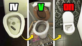 Toilet in GTA Games (Evolution)