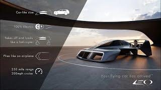 LEO FLIGHT | 2026 Real Flying Car Is Here – Leo Coupe Launch + Leo Solo Revealed!