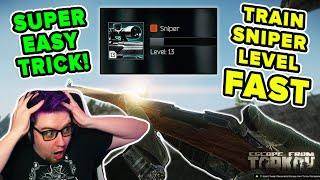 SUPER EASY TRICK TO TRAIN SNIPER LEVEL FAST | Escape from Tarkov | TweaK