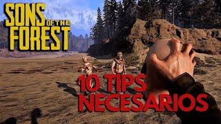 10 TIPS Esenciales para comenzar tu aventura en Sons of the Forest!