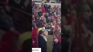 Mascot destroys fan!  #shorts