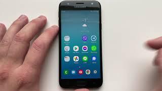 SAMSUNG Galaxy J3 2017 Incoming Call. OneUI 1.1, Android 9