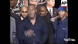 Mike Tyson HD  get him a straight jacket put your mother in a straight jacket Lewis press conference