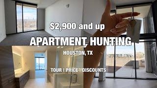  High-Rise Apartment Hunting in Houston | River Oaks District   ( PRICE | TOUR | CITY VIEWS )