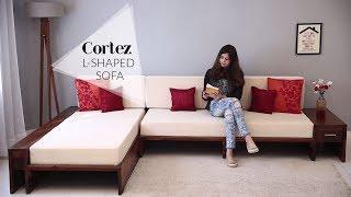 Sofa Set: Cortez L Shaped Sofa Set | Sofa Set Designs For Living Room 2019 | Sofa Set Online