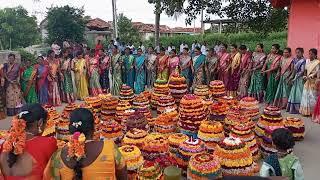 my village bathukamma 10-10-2024rojuna raju bandar నా vlogs