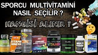 Sporcu Multivitamini Nasıl Seçilir ? Ben Ne Kullanıyorum ?