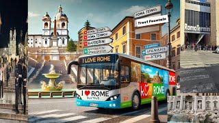 I LOVE ROME FAMILY TOUR: Roma Termini- Barberini / Spanish Steps : Trevi Fountain /Walking Tour Rome