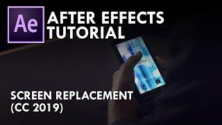 After Effects Tutorial - Screen Replacement (CC 2019)