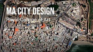 Discover MA City Design at the Royal College of Art