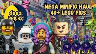 This is one massive Lego minifig haul