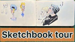 Обзор скетчбука #4 | sketchbook tour