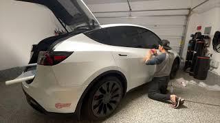 Wrapping my Tesla Model Y Performance with PPF! Ft. Drive Protected!