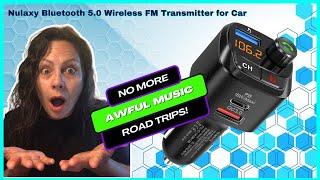 Boost Your Ride: Nulaxy NX12 FM Transmitter Unboxing