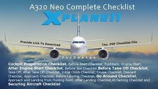 X Plane 11-A320Neo Comlete Tutorial|X-Life|Download Checklist|Full Flight|LOWI to EDDF