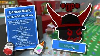 Buying The *OP* Demon Mask! | Bee Swarm Simulator