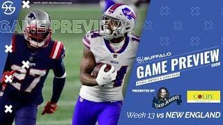 Buffalo Bills New England Patriots Preview MNF with Mark Schofield