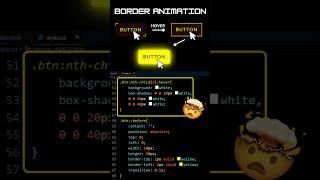 Amazing CSS Button Border Animation with Glwoing Effect | CSS Hover Effect | Next Level #css3