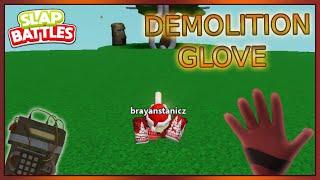 [Roblox] Slap Battles How To Get Demolition Glove + Showcase