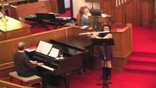 On Eagle's Wings, a flute solo by Elizabeth Coats