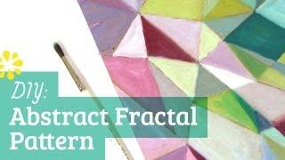 How to Paint Abstract Fractal Pattern