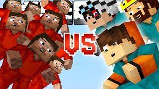 ЯЛ АИД И ДЕМАСТЕР vs ПОДПИСЧИКИ! [MINECRAFT CAKEWARS]