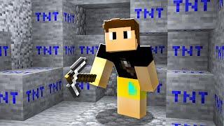 Minecraft But Every BLOCK Is TNT..