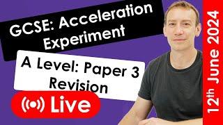 My Penultimate Livestream - GCSE and A Level Revision - 12th June 2024