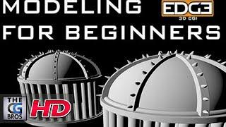 CGI Modeling Tutorial : "3D Modeling Basics - Maya for Beginners - Part 2"  by - Edge3Dcgi