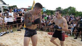 RUGBY PLAYER vs Thai MMA fighter !!!!