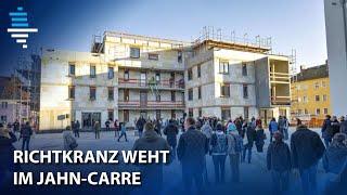 Richtfest im neuen Dessauer Wohnquartier: die Stadt feiert das Jahn-Carrè