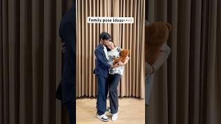 Easy family poses you must try️|family shoot|#kayachitrabymridul #youtubeshorts #familyphotography