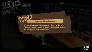 Persona 5 : Coffee Making part American Hawaiian Kona