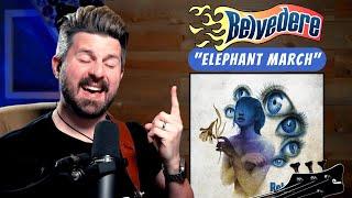 First Time Hearing BELVEDERE! Bass Teacher REACTS to "Elephant March"