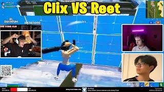 Clix and Rise VS Reet & Khanada 2v2 TOXIC Fights!