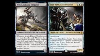 Armix, Filigree Thrasher//Silas Renn, Seeker Adept Commander Deck