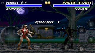 Ultimate Mortal Kombat 3 Deluxe (MSU-1) hack (SNES) Sheeva Playthrough.