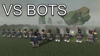 Using Napoleonic Tactics Against BOTS on Hougoumont (Guts and Blackpowder)