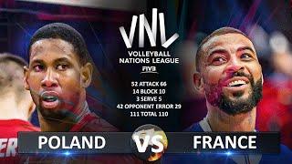 Poland vs France - Semifinals | Men's VNL 2024