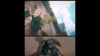Flying Fast in an old Quarry #shorts
