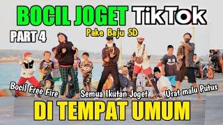 BOCIL FREE FIRE JOGET TIKTOK PAKE BAJU SD DI TEMPAT UMUM NGAKAK PARAH PART 4