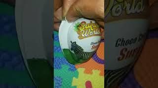 #Kinder Joy toys#kindertoys#satari world#choco cream with surprise#shorts#shortvideo #youtubeshorts