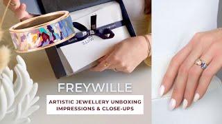 Artistic jewellery FREYWILLE  Ring unboxing | Close up | Impressionism | Claude Monet inspired |