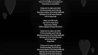 Hanya rindu cover rizki ridho (lirik)