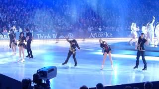 Art on Ice 01.03.2014 (Eveningshow), Finale to "Euphoria" with LOREEN