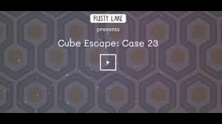 Walkthrough cube escape: Case 23