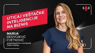 Uticaj veštačke inteligencije na biznis I Marija Desivojević Cvetković I Telcast 36 epizoda