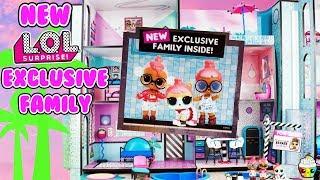 LOL Surprise House NEW Exclusive Family New House  Cupcake Kids Club