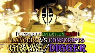 Roblox Grave/Digger - Lancers Vs Conscripts [Infection/Conscript Mode]