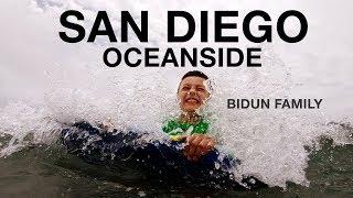 OCEANSIDE BEACH SAN DIEGO, CALIFORNIA | Summer vacation 2018 | Bidun Family Trip